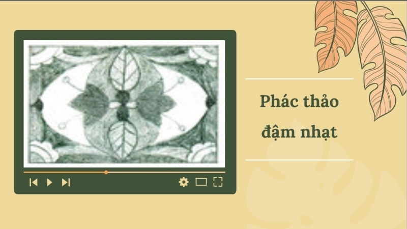 Phác thảo đậm nhạt